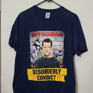 Jeff Dunham Disorderly Conduct Tour T-Shirt Large